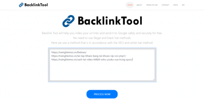 Các backlink tool thường dùng
